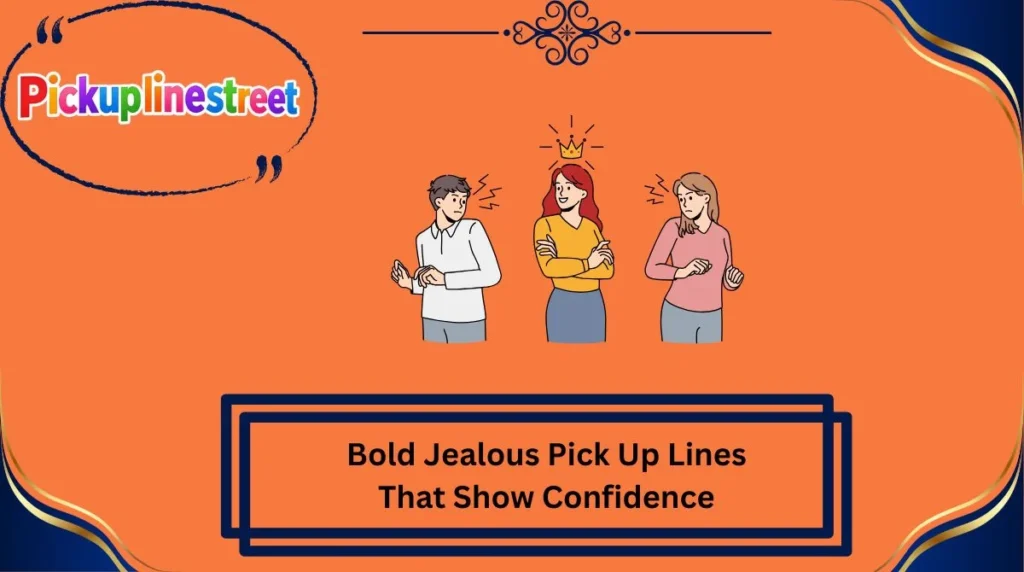 Bold Jealous Pick Up Lines That Show Confidence